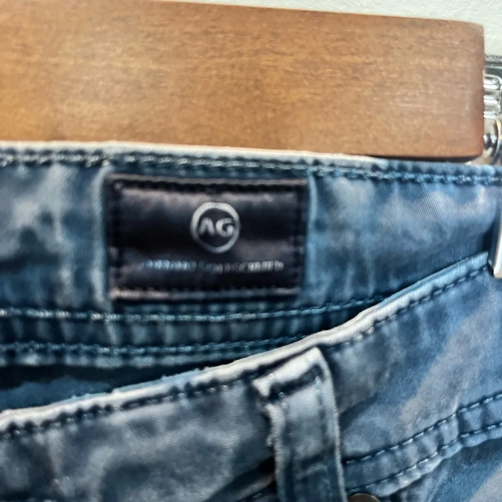 AG‎ Adriano Goldschmied The Graduate Tailored Leg Pants Mens Sz 33 32 Blue Chino